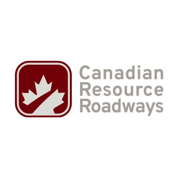 Canadian Resource Roadways square logo with white background