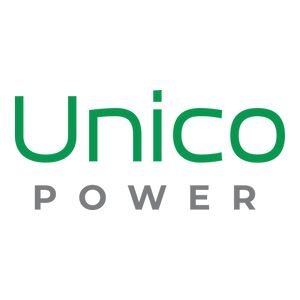 Unico Power square logo on white background